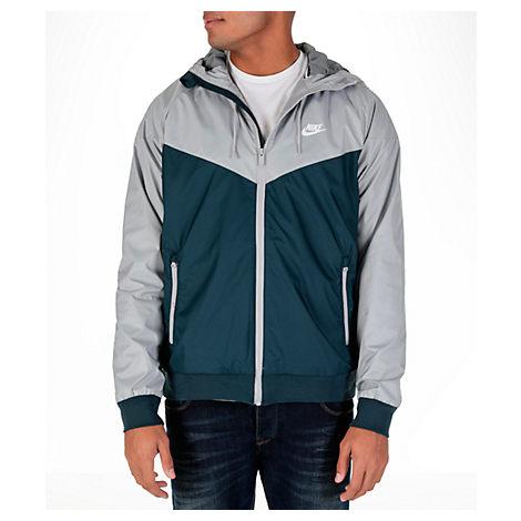 nike men's windrunner full zip jacket