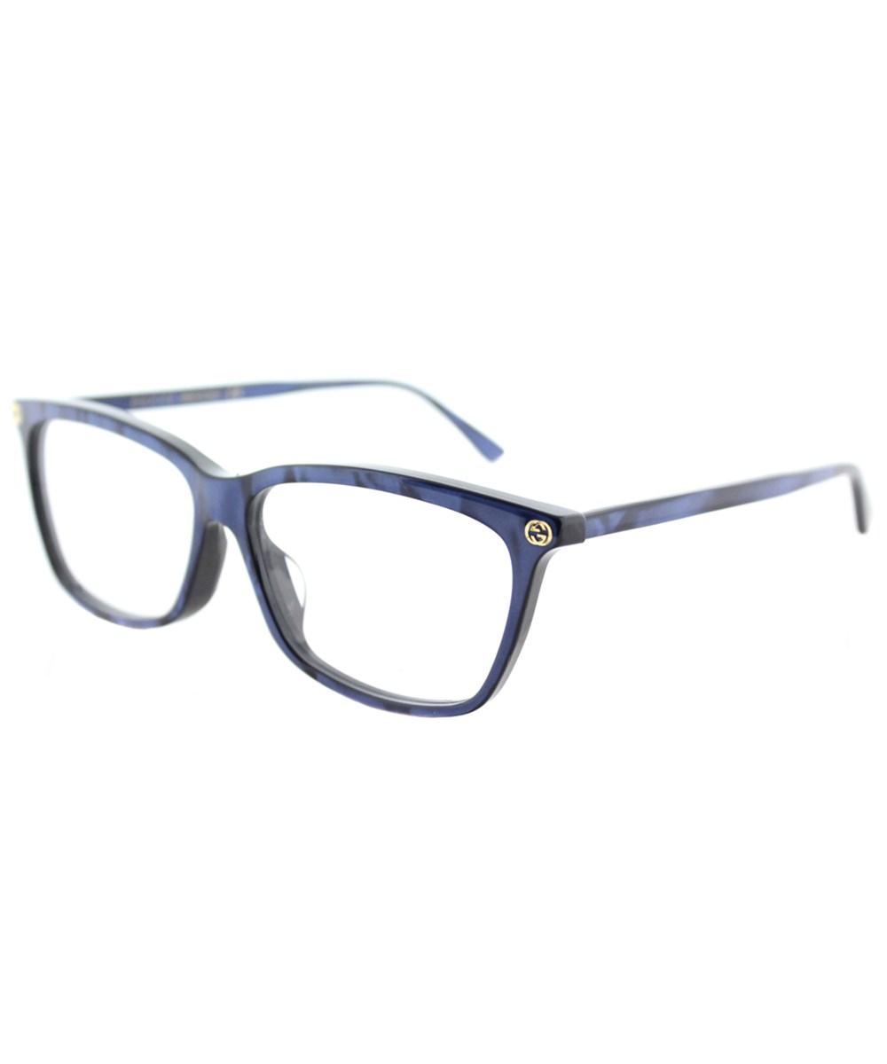 Gucci Gg0042oa 004 Blue Asian Fit Cat 