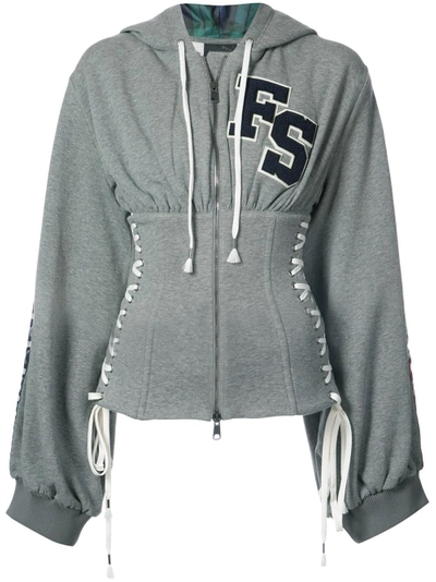 Shop Puma Corset Zipped Hoodie