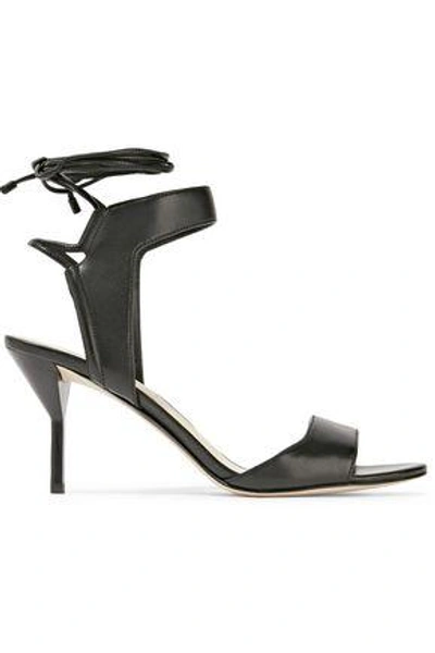Shop 3.1 Phillip Lim / フィリップ リム Woman Kiddie Lace-up Leather Sandals Black