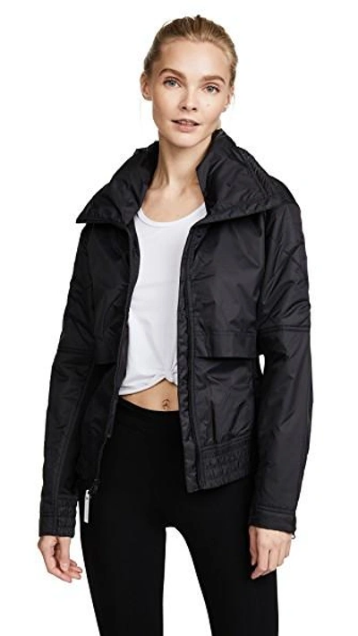 Shop Adidas By Stella Mccartney Essentials Slim Jacket In Black