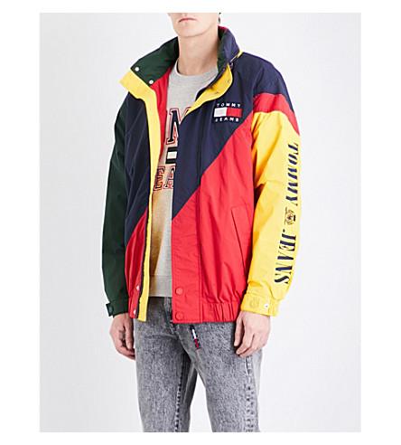 tommy jeans 90s colour block sailing jacket