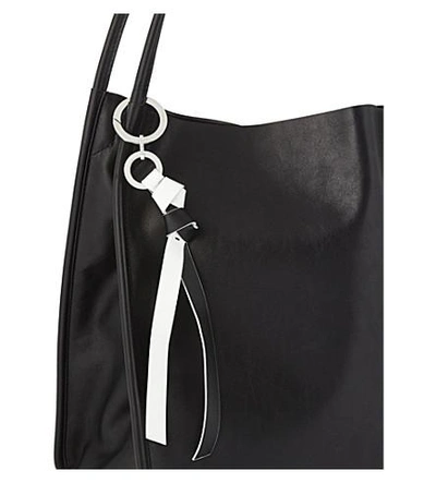 Shop Proenza Schouler Leather Shoulder Bag In Black