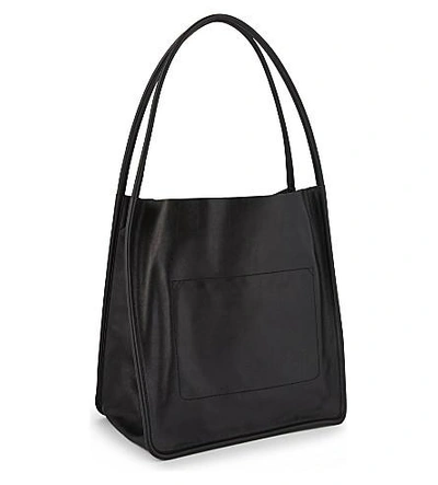 Shop Proenza Schouler Leather Shoulder Bag In Black