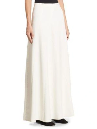 Shop The Row Farrow Skirt In Off White