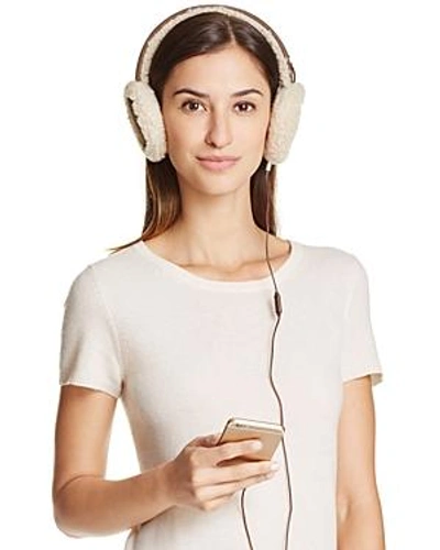 Ugg Classic Shearling Sheepskin Earmuffs With Wired Headphones In Slate |  ModeSens