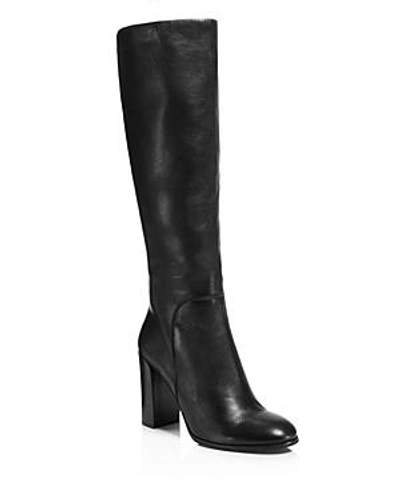Shop Kenneth Cole Women's Justin High Block-heel Boots In Black