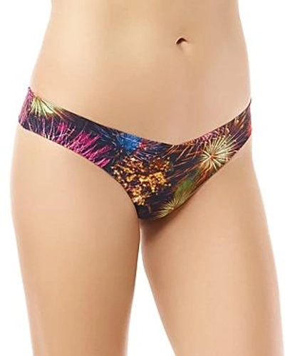 Shop Commando Printed Classic Thong In Sparks