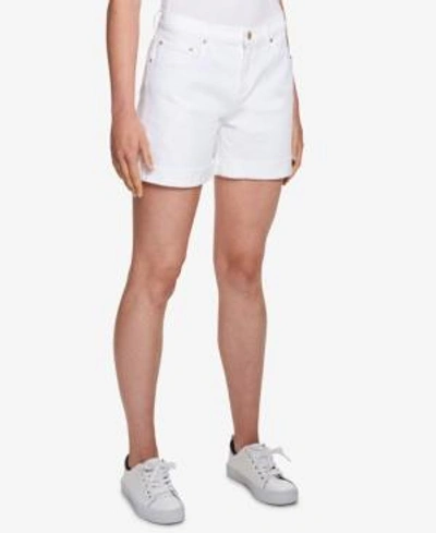 Shop Tommy Hilfiger Denim Shorts, Created For Macy's In White