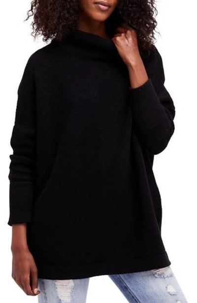 Shop Free People Ottoman Slouchy Tunic In Black