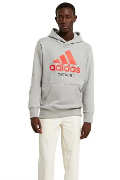 Gosha Rubchinskiy Opening Ceremony X Adidas Hooded Sweatshirt In Black |  ModeSens