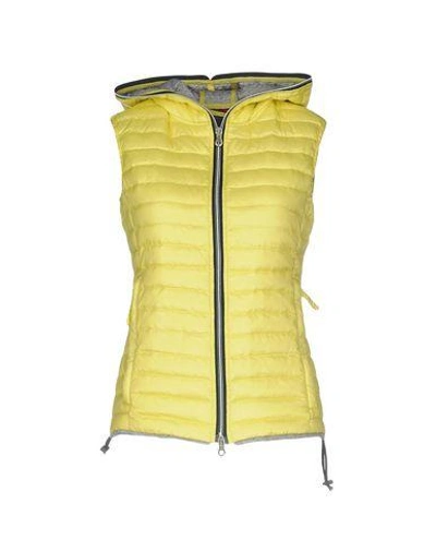 Shop Duvetica Down Jackets In Light Yellow