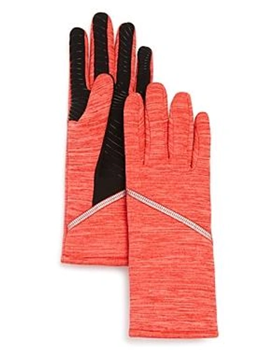Shop U/r Active Stretch Tech Gloves In Coral