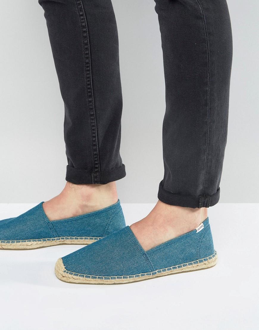 Soludos Original Dali Espadrilles - Blue | ModeSens