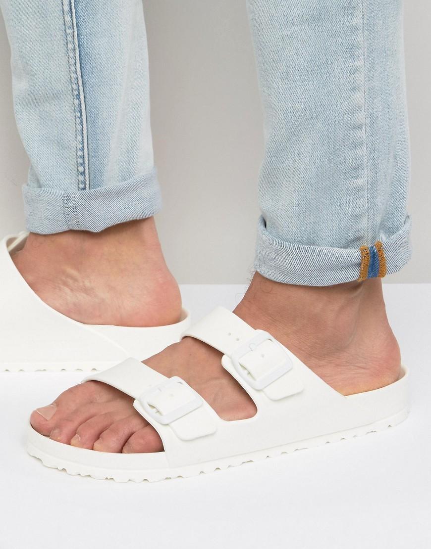 white platform birkenstocks