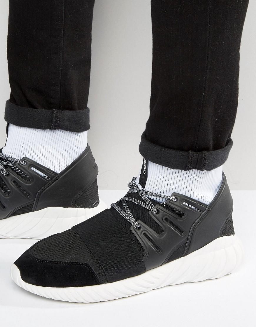 Adidas Originals Tubular Doom Sneakers In Black Ba7555 - Black | ModeSens