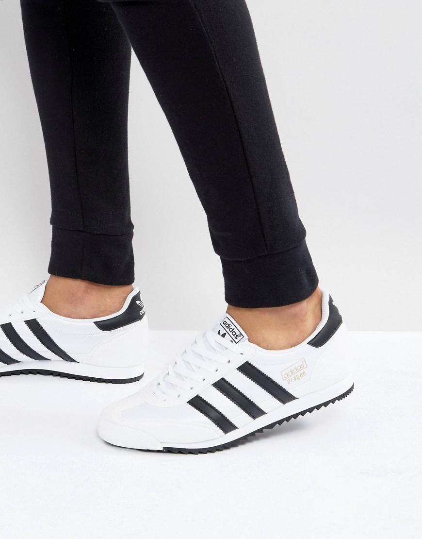Adidas Originals Dragon Og Sneakers In White - White | ModeSens