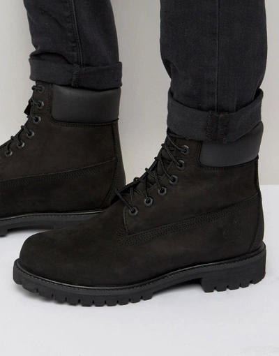 Shop Timberland Classic 6 Inch Premium Boots In Black