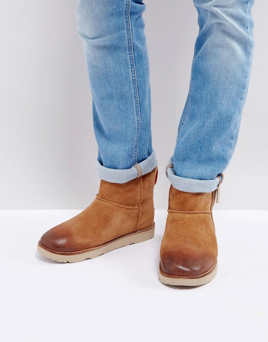 short beige ugg boots
