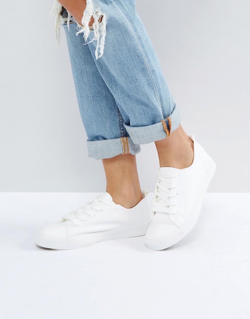 new look white shoes