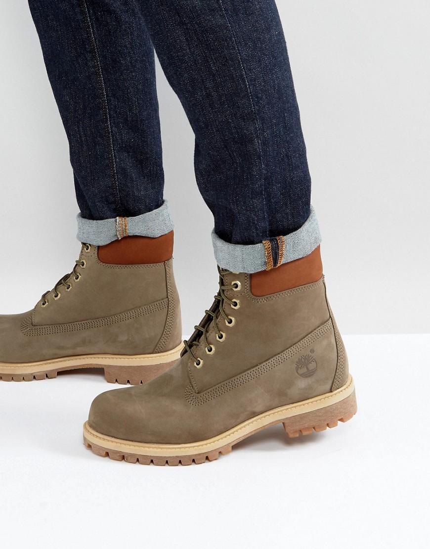 Timberland Classic 6 Inch Premium Boots - Green | ModeSens