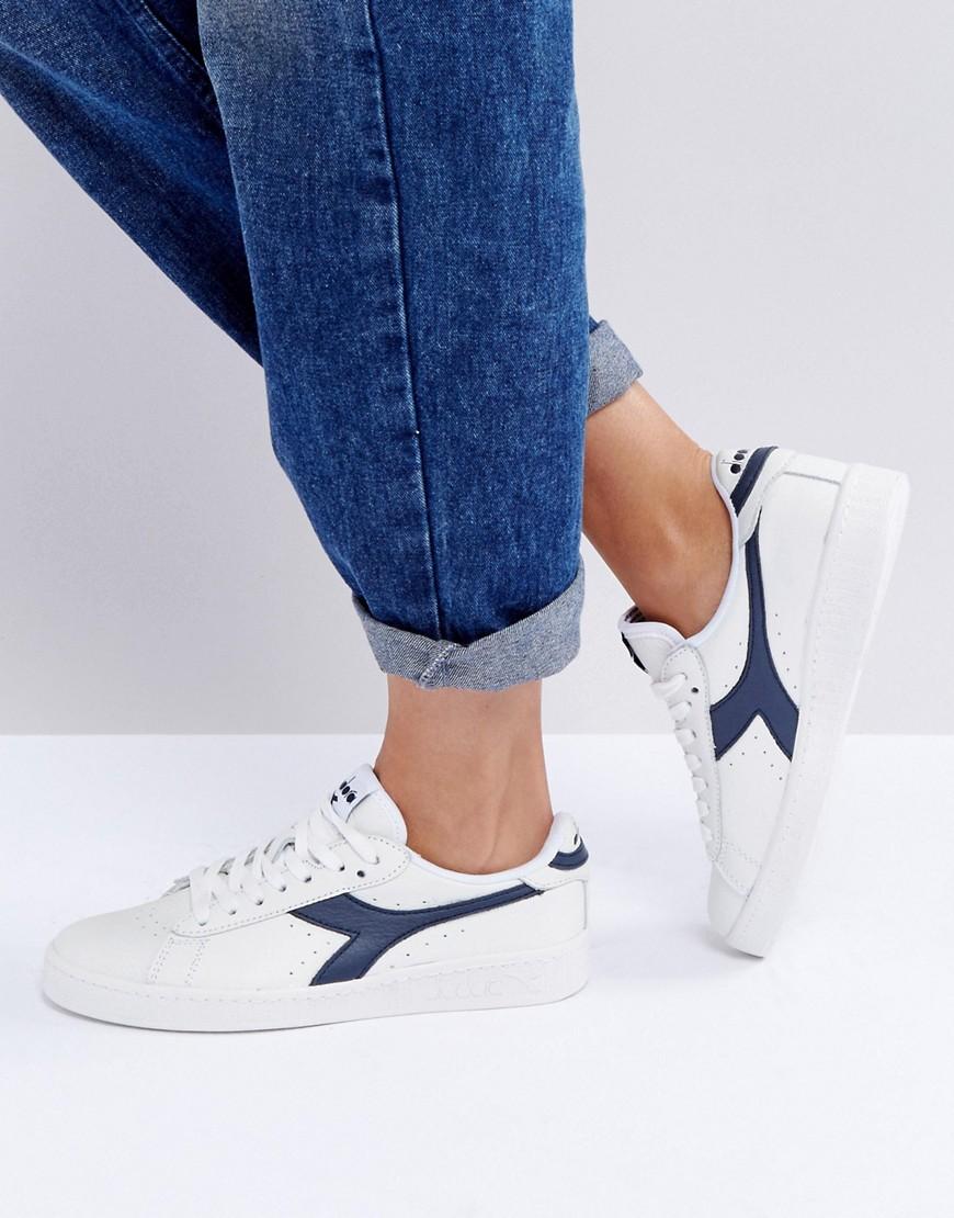 Diadora Game Low Sneakers In White And 