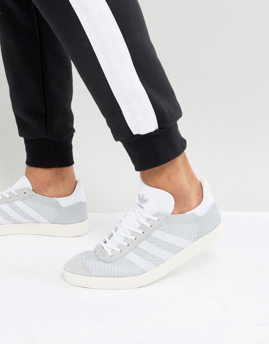 Adidas Originals Gazelle Prime Knit Sneakers In Gray Bb2751 - Gray ... Adidas Originals Gazelle Prime Knit Sneakers In Gray Bb2751 - Gray ...