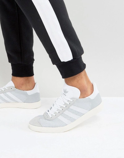 Adidas Originals Gazelle Prime Knit Sneakers In Gray Bb2751 - Gray |  ModeSens