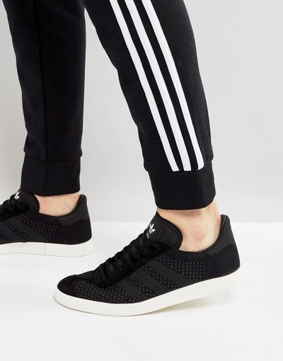 Adidas Originals Gazelle Primeknit Sneakers In Black Bz0003 - Black |  ModeSens