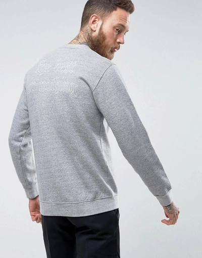 Shop Edwin Best Or Nothing Sweater - Gray