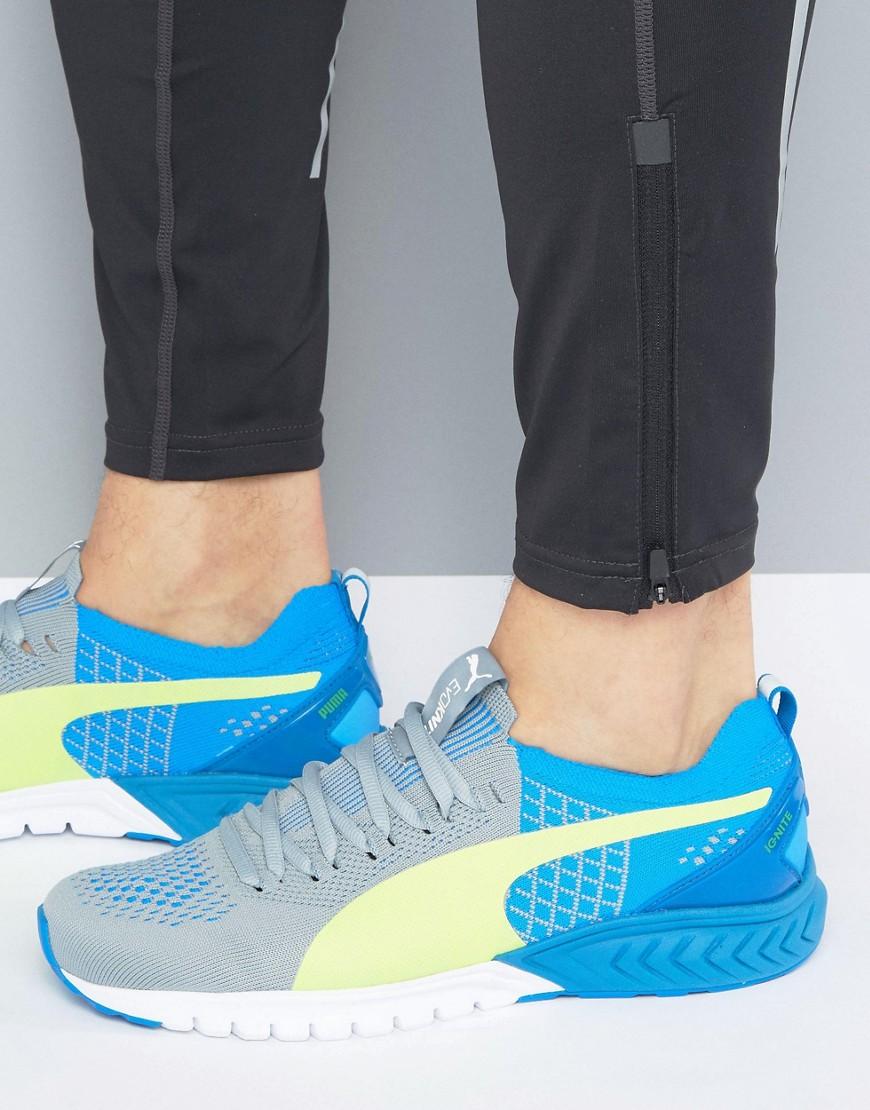 puma ignite evoknit blu puma ignite evoknit blu