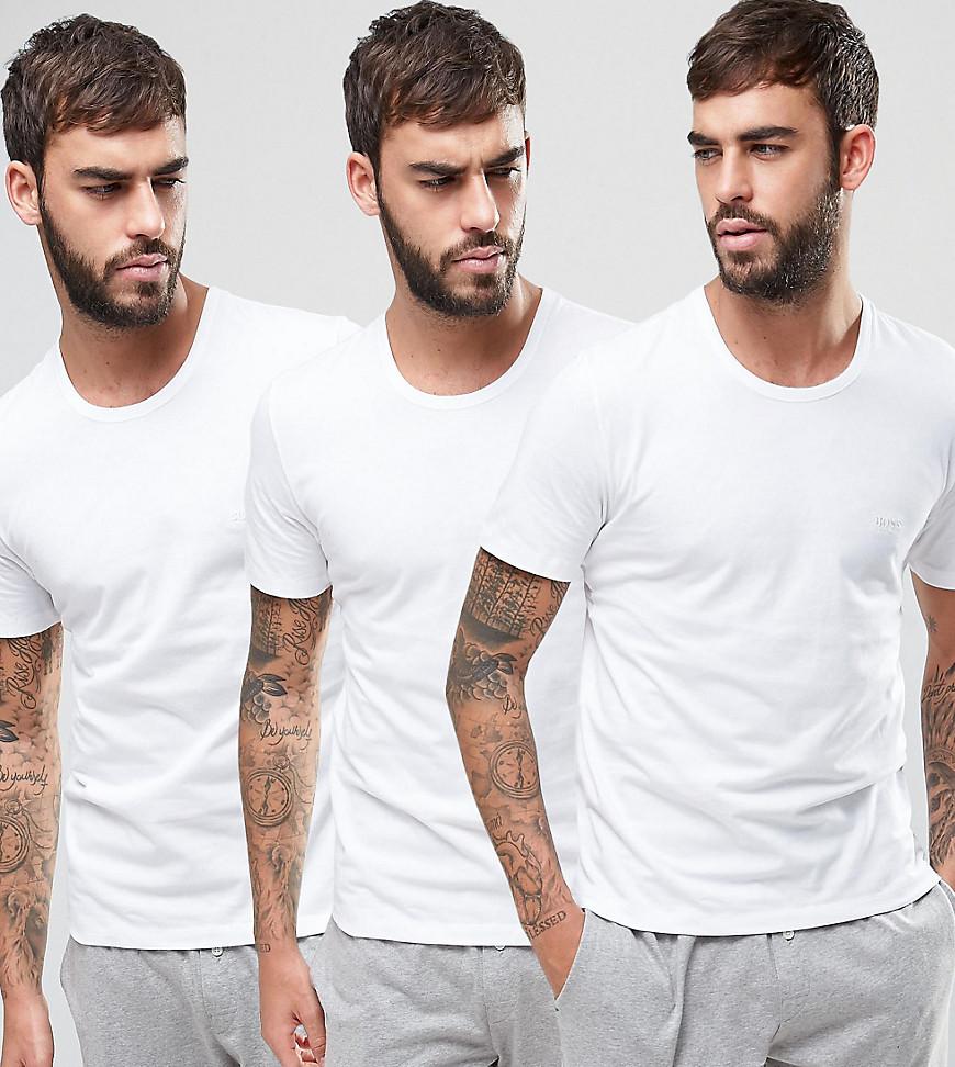 3 pack t shirt hugo boss