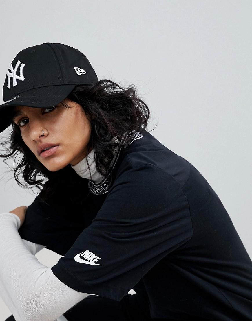 New Era Black Ny 9forty Cap - Black | ModeSens