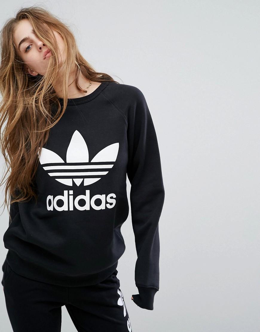 adidas boyfriend logo sweatshirt