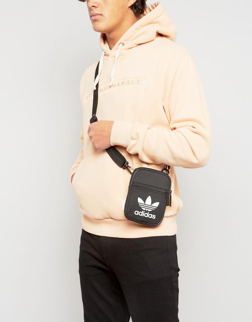 Adidas Originals Trefoil Flight Bag In 