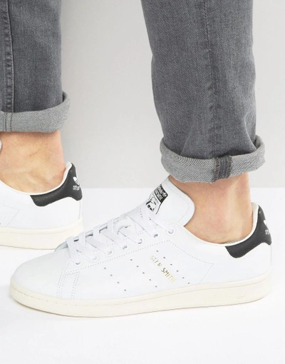 Shop Adidas Originals Stan Smith Sneakers In White S75076 - White