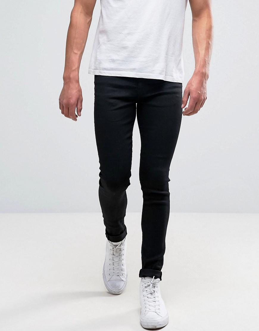 New Look Super Skinny Jeans In Black - Black | ModeSens