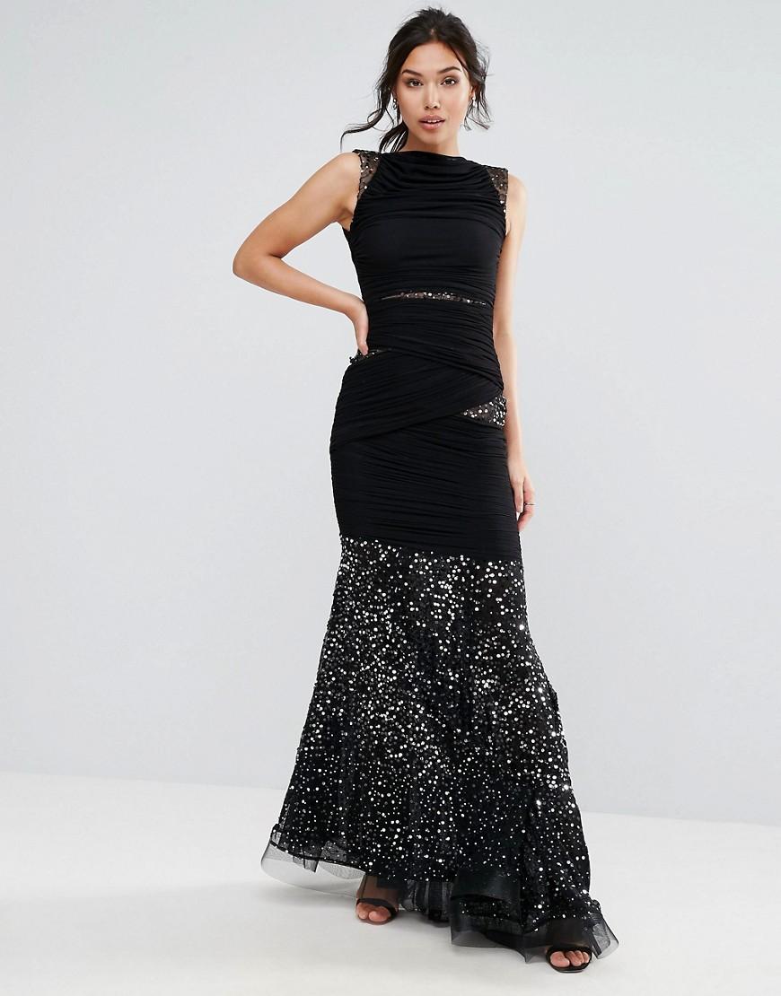 forever unique fishtail dress
