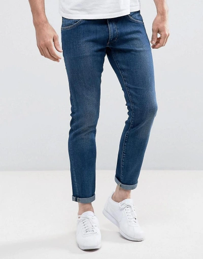 Shop Wrangler Bryson Skinny Fit Jeans Far Blue