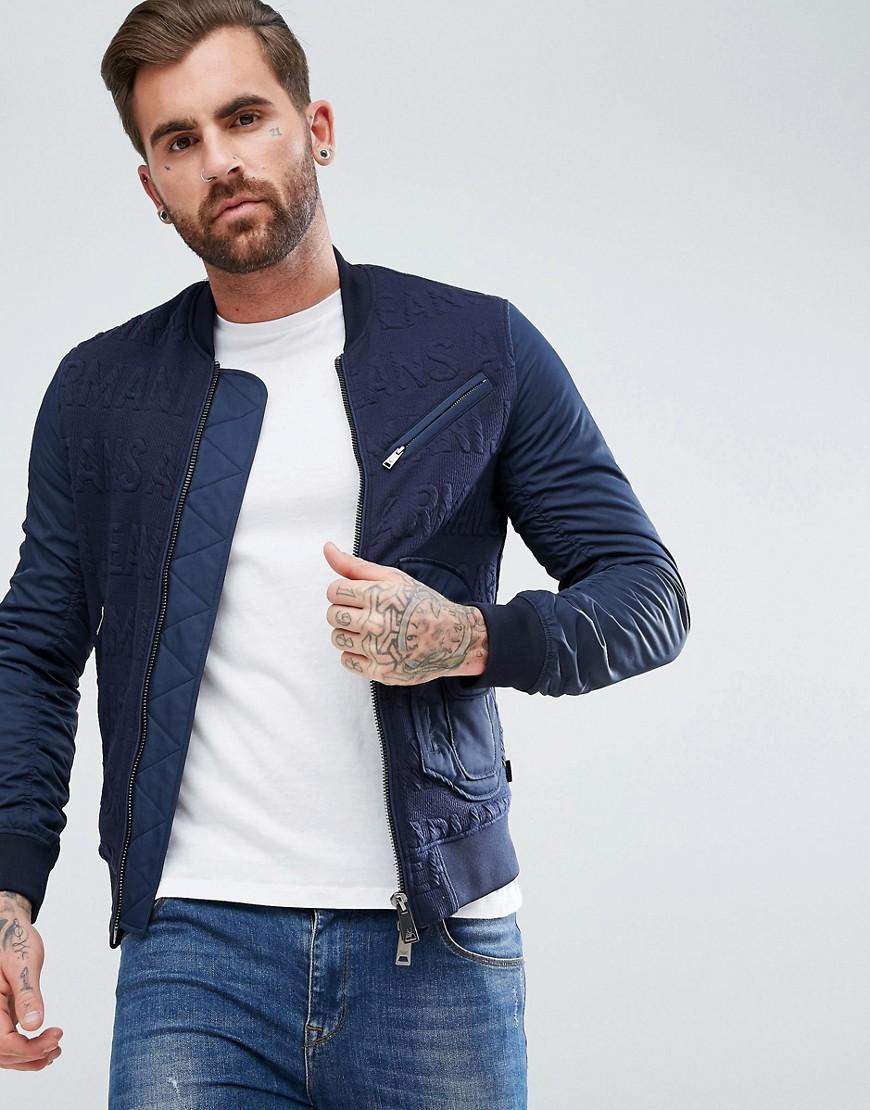 navy armani jeans