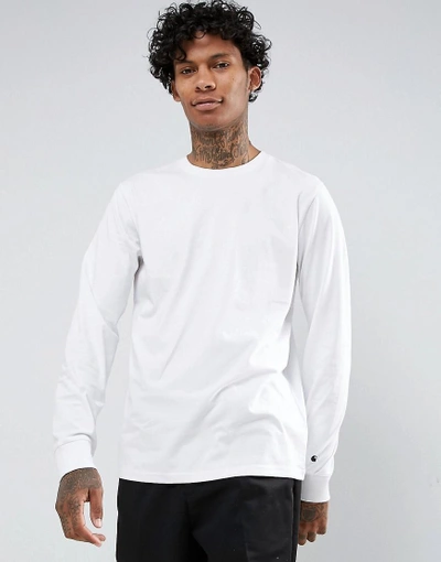 Carhartt Wip Long Sleeve Base Regular Fit T-shirt - White | ModeSens