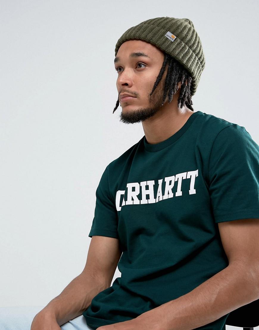 carhartt anglistic beanie green