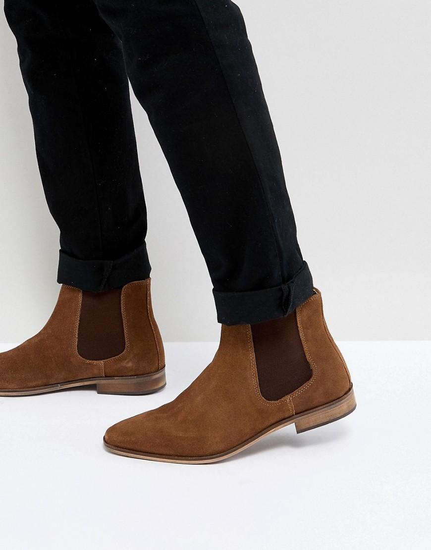 kurt geiger tan chelsea boots