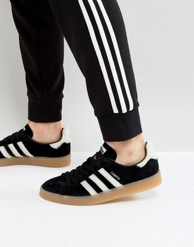 Adidas Originals Campus Sneakers In Black Bz0071 - Black | ModeSens