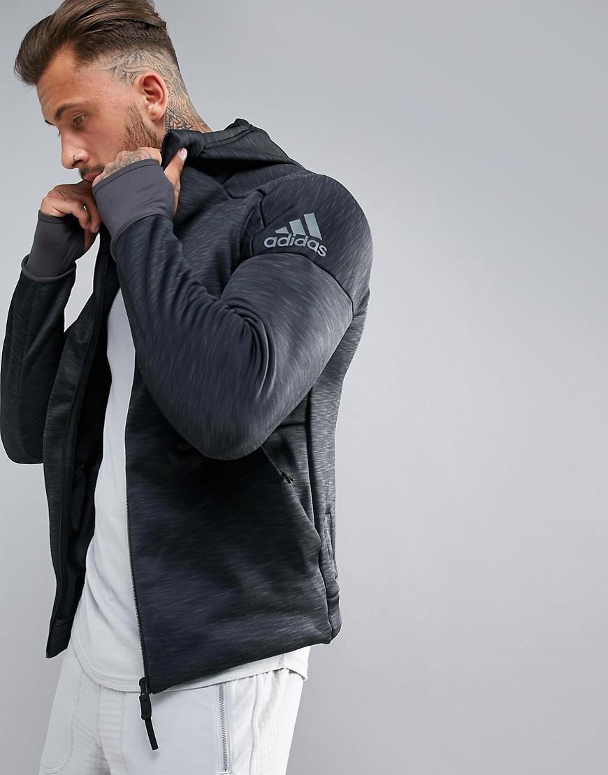Adidas Originals Adidas Training Zne Climaheat Hoodie In Black S94831 -  Black | ModeSens