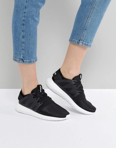 Shop Adidas Originals Adidas Tubular Viral Sneaker - Black