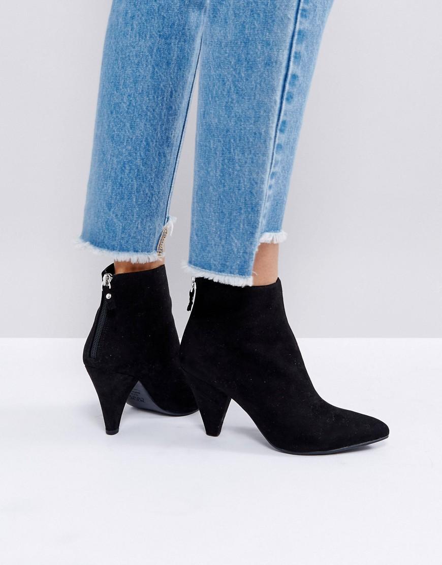new look heeled ankle boots