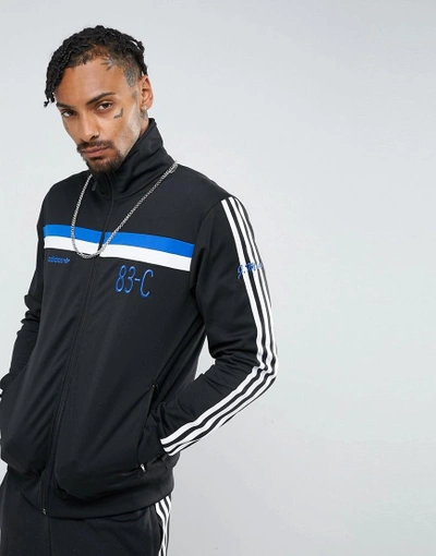 Adidas Originals 83-c Track Jacket In Black Br8981 - Black | ModeSens