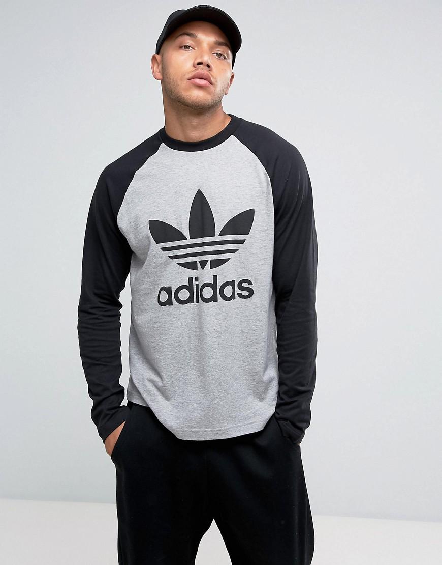 adidas raglan t shirt