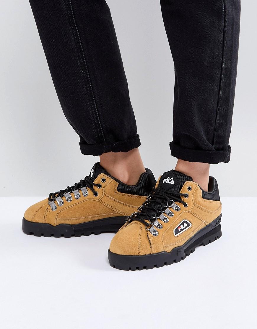 grey fila high tops